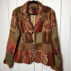 ELCC Tapestry Patchwork Jacket SZ XL